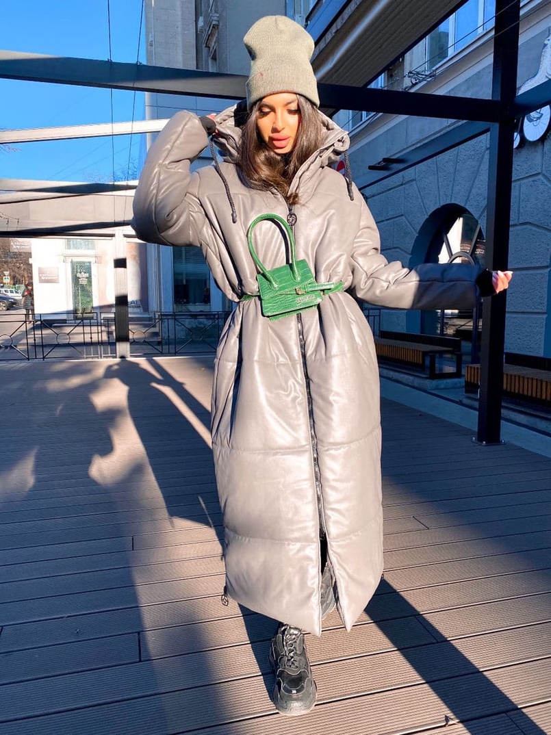 Тёплая куртка с капюшоном ❄️ | PUSHKA SHOP