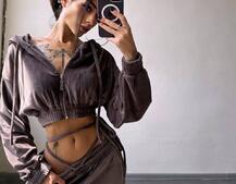 Велюровий комплект  | PUSHKA SHOP