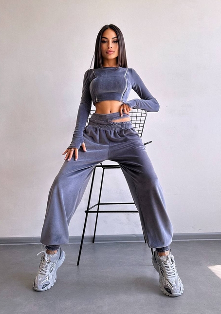 Велюровий комплект  | PUSHKA SHOP