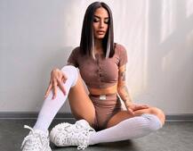 Комплект: топ на ґудзиках + велосипедки | PUSHKA SHOP