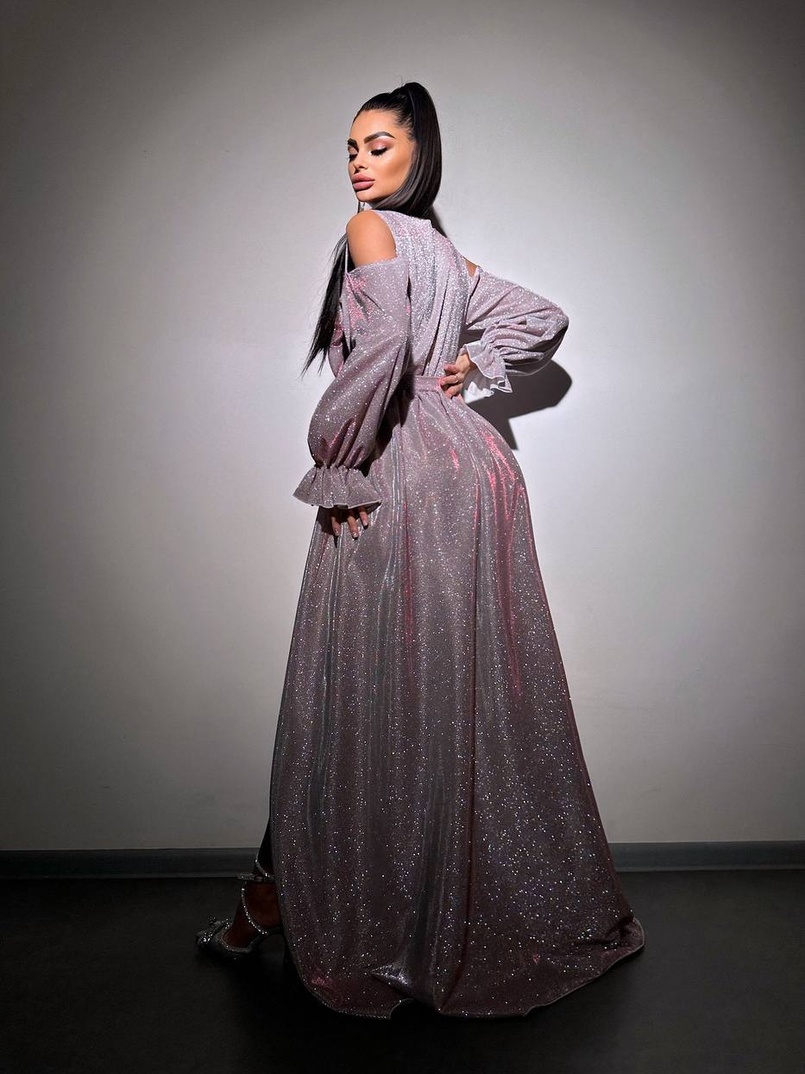 Сяюча сукня максі Сяюча сукня максі | PUSHKA SHOP