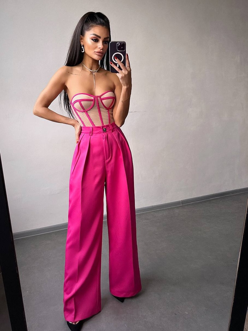 Костюм:  піджак на підкладці, штани+ корсет | PUSHKA SHOP