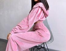 Велюровий комплект трійка  | PUSHKA SHOP