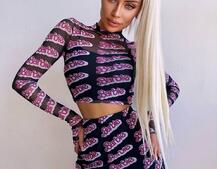 Комплект: топ + спідниця міді   Комплект: топ + спідниця міді   | PUSHKA SHOP