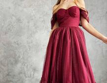 Платье-бюстье с пышной юбкой  | PUSHKA SHOP