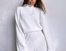 Трикотажний базовий комплект: світшот + штани  | PUSHKA SHOP