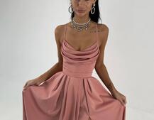 Атласний комплект: корсет + спідниця максі Атласний комплект: корсет + спідниця максі | PUSHKA SHOP