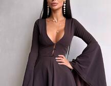 Ромпер з розкльошеними рукавами  | PUSHKA SHOP