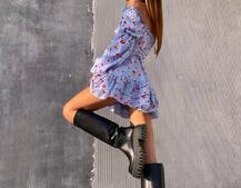 Сукня з воланами та шнурівкою  по спинці Сукня з воланами та шнурівкою  по спинці | PUSHKA SHOP