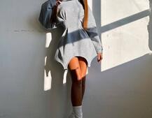 Тепле приталене худі з капюшоном на флісі + корсет на шнурівці Можна носити з корсетом та без Тепле приталене худі з капюшоном на флісі + корсет на шнурівці Можна носити з корсетом та без | PUSHKA SHOP