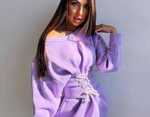 Тепле затишне худі over-size на флісі + корсет на шнурівці Можна носити з корсетом та без | PUSHKA SHOP