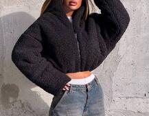 Курточка пуффер на блискавці | PUSHKA SHOP