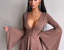 Ромпер з розкльошеними рукавами Ромпер з розкльошеними рукавами | PUSHKA SHOP