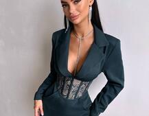 Комплект: сукня піджак + корсет Комплект: сукня піджак + корсет | PUSHKA SHOP