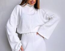 Трикотажний базовий комплект: світшот + штани  | PUSHKA SHOP