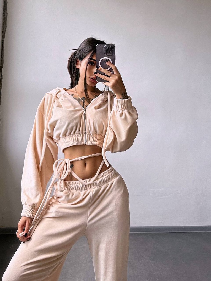 Велюровий комплект  | PUSHKA SHOP