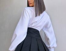 Комплект: спідниця з гетрами + сукня-сорочка  Комплект: спідниця з гетрами + сукня-сорочка  | PUSHKA SHOP