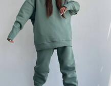 Тёплый комплект: худи + спортивные штаны  Тёплый комплект: худи + спортивные штаны  | PUSHKA SHOP