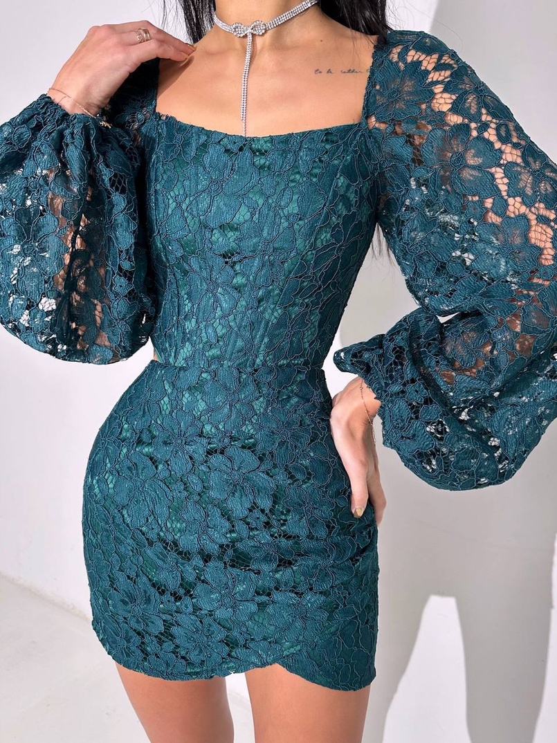 Мереживний комплект: корсет + спідниця міні | PUSHKA SHOP