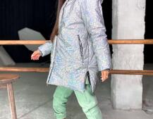 Тёплая рефлективная куртка с капюшоном ❄️ | PUSHKA SHOP