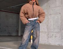 Курточка пуффер на блискавці | PUSHKA SHOP