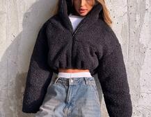 Курточка пуффер на блискавці | PUSHKA SHOP