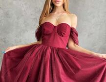 Платье-бюстье с пышной юбкой  | PUSHKA SHOP