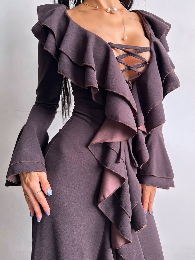 Сукня з воланами Сукня з воланами | PUSHKA SHOP