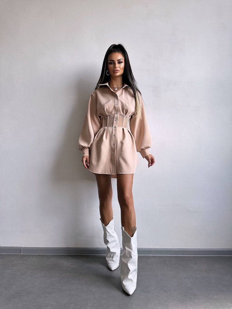 Сорочка з елементами корсета Сорочка з елементами корсета | PUSHKA SHOP