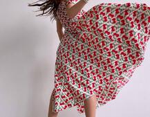 Сукня- міді з принтом Сукня- міді з принтом | PUSHKA SHOP