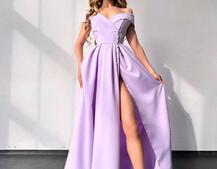 Сукня максі з розрізом на спідниці Сукня максі з розрізом на спідниці | PUSHKA SHOP