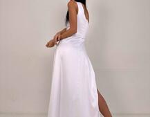 Атласна сукня максі  | PUSHKA SHOP