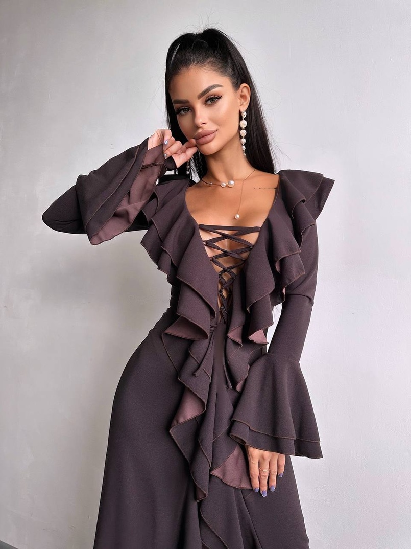 Сукня з воланами Сукня з воланами | PUSHKA SHOP