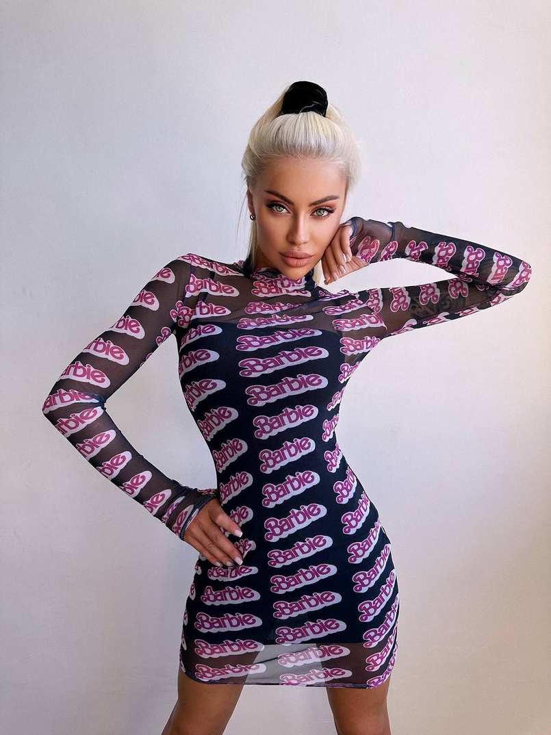 Міні сукня з принтом Міні сукня з принтом | PUSHKA SHOP