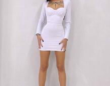 Сукня із чашечками з ефектом push up | PUSHKA SHOP