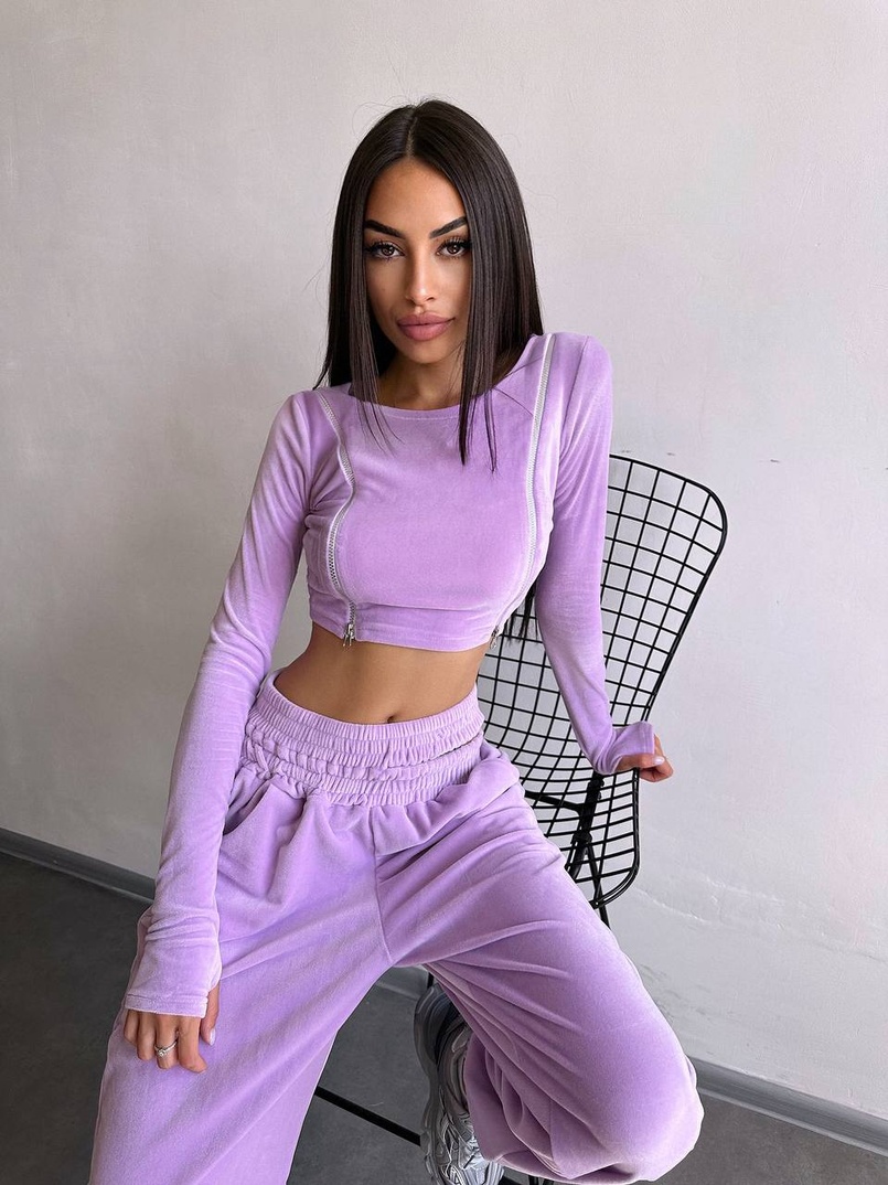 Велюровий комплект  | PUSHKA SHOP