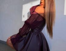 Корсетна сукня з еко-шкіри з мереживними рукавами Корсетна сукня з еко-шкіри з мереживними рукавами | PUSHKA SHOP