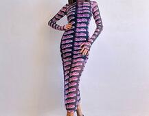 Сукня міді з принтом  | PUSHKA SHOP