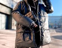 Тёплая куртка с капюшоном ❄️ | PUSHKA SHOP