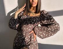 Улюблена сукня-міді зі шнурівкою на талії Улюблена сукня-міді зі шнурівкою на талії | PUSHKA SHOP