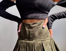 Комплект: спідниця з гетрами + топ | PUSHKA SHOP