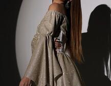 Сяючий комплект: сукня + корсет   | PUSHKA SHOP