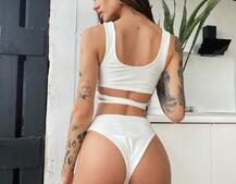 Купальник с завязками на талии с чашечками Купальник с завязками на талии с чашечками | PUSHKA SHOP