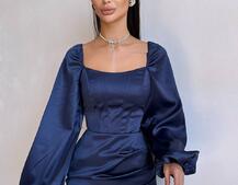 Атласний комплект: корсет + спідниця з драпіруванням Атласний комплект: корсет + спідниця з драпіруванням | PUSHKA SHOP