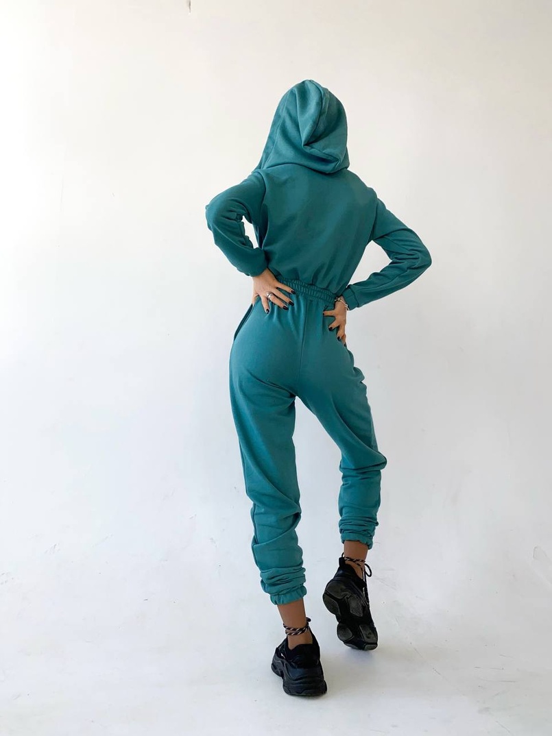 Приталенный комбинезон на молнии Приталенный комбинезон на молнии | PUSHKA SHOP