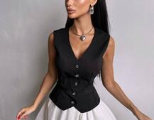 Комплект: жилет + спідниця Комплект: жилет + спідниця | PUSHKA SHOP