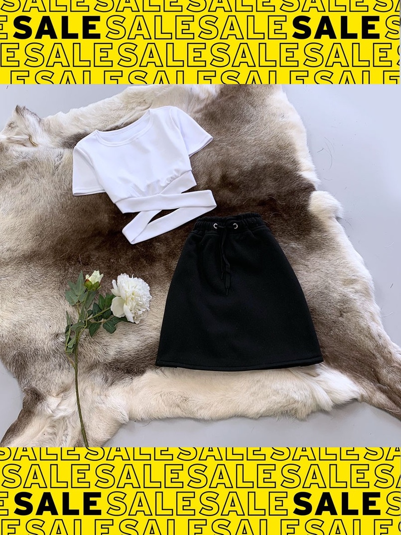 Белый топ переплет  | PUSHKA SHOP