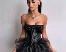 Комплект: корсет + пишна спідниця міні Комплект: корсет + пишна спідниця міні | PUSHKA SHOP