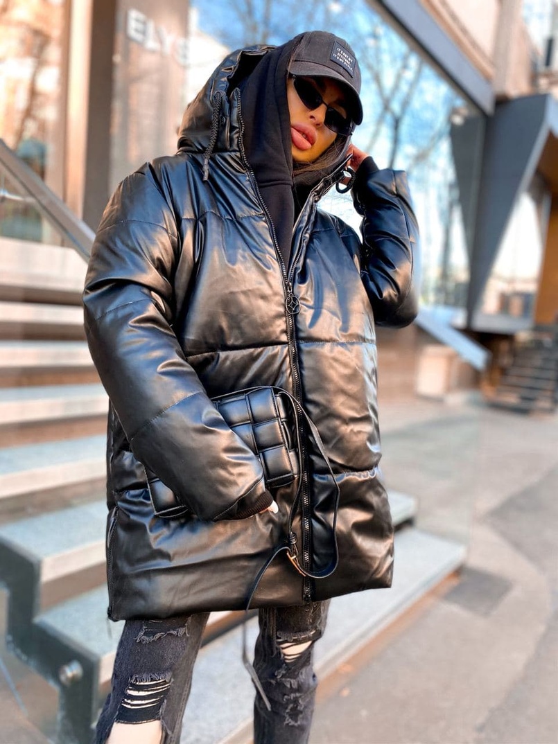 Тёплая куртка с капюшоном ❄️ | PUSHKA SHOP