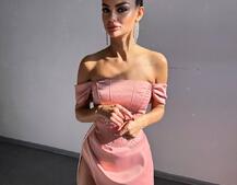 Комплект: корсет + спідниця максі з драпіруванням Комплект: корсет + спідниця максі з драпіруванням | PUSHKA SHOP